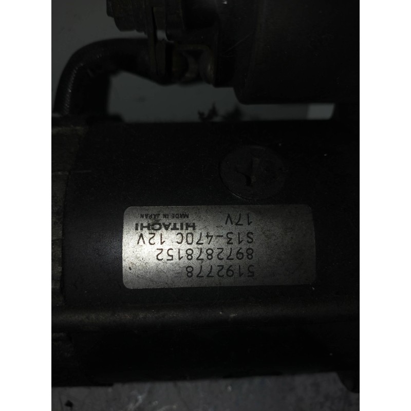 Recambio de motor arranque para saab 9-3 sport hatch 2.8 t aero referencia OEM IAM 5192778 HITACHI 