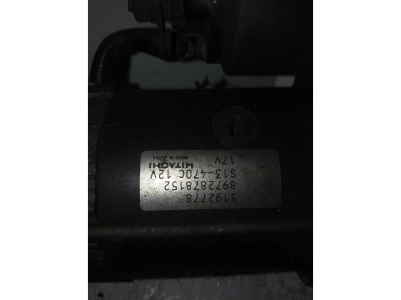 Recambio de motor arranque para saab 9-3 sport hatch 2.8 t aero referencia OEM IAM 5192778 HITACHI 