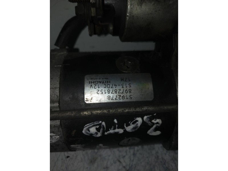 Recambio de motor arranque para saab 9-3 berlina 2.8 t aero referencia OEM IAM 5192778 HITACHI 