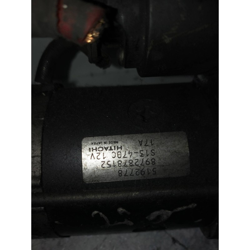 Recambio de motor arranque para saab 9-5 sedán 3.0 v6 t ecopower referencia OEM IAM 5192778 HITACHI 