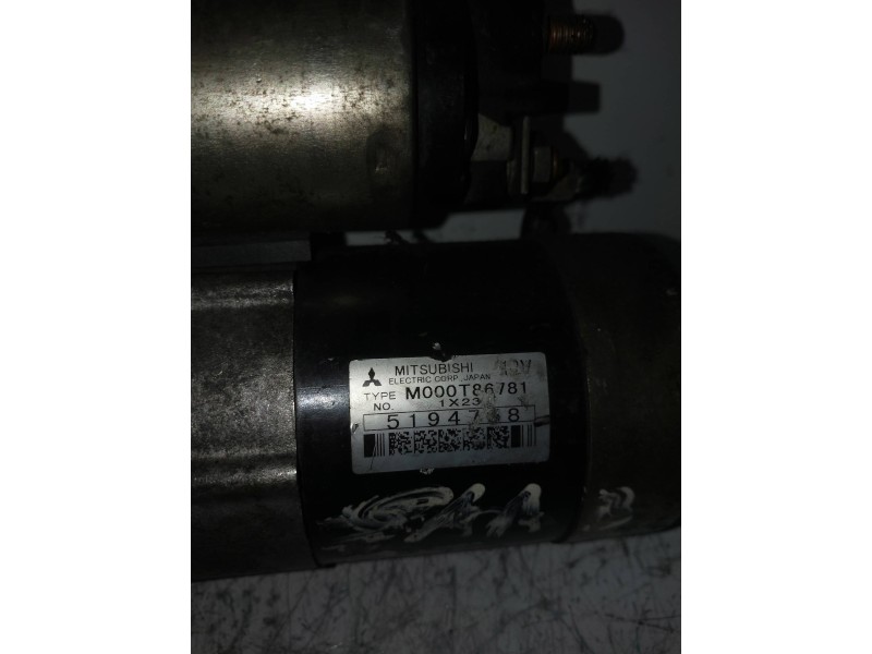 Recambio de motor arranque para saab 9-5 berlina 2.0 t linear referencia OEM IAM M000T86781 MITSUBISHI 