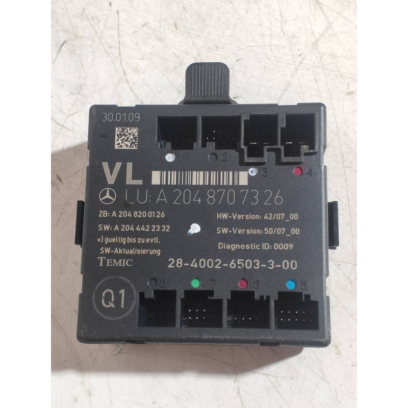 Recambio de modulo electronico para mercedes clase c (w204) berlina c 180 kompressor blueefficiency (204.044) referencia OEM IAM
