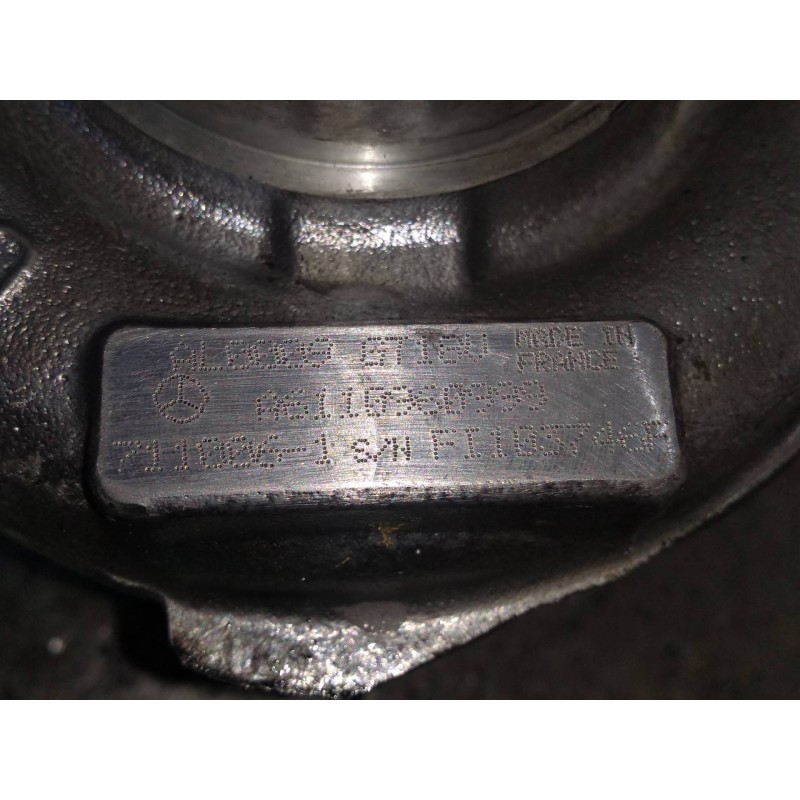 Recambio de turbocompresor para mercedes clase c (w203) familiar c 200 t cdi (203.204) referencia OEM IAM 7110061 A6110960999 