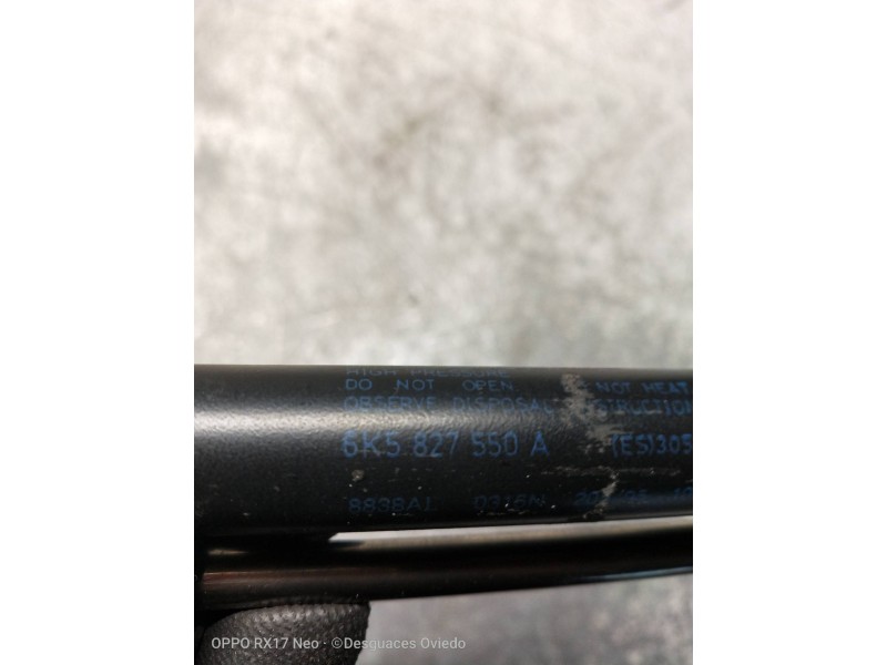 Recambio de amortiguadores maletero / porton para seat cordoba berlina (6k2) glx referencia OEM IAM 6K5827550A  315N