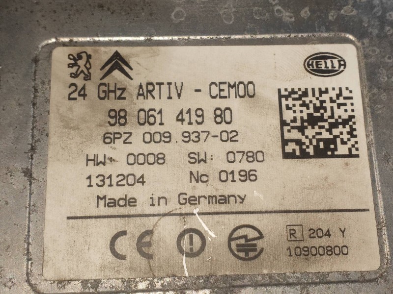 Recambio de modulo electronico para peugeot 5008 allure referencia OEM IAM 9806141980 6PZ00993702 