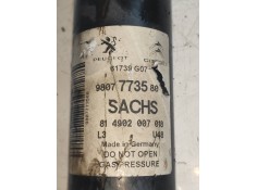Recambio de amortiguador trasero izquierdo para peugeot 5008 allure referencia OEM IAM 9807773580   2