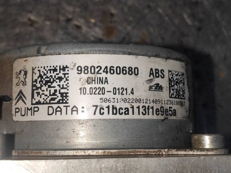 Recambio de abs para citroen c3 attraction referencia OEM IAM 10022001214 9802460680 10062230431 10091511673 28515025393