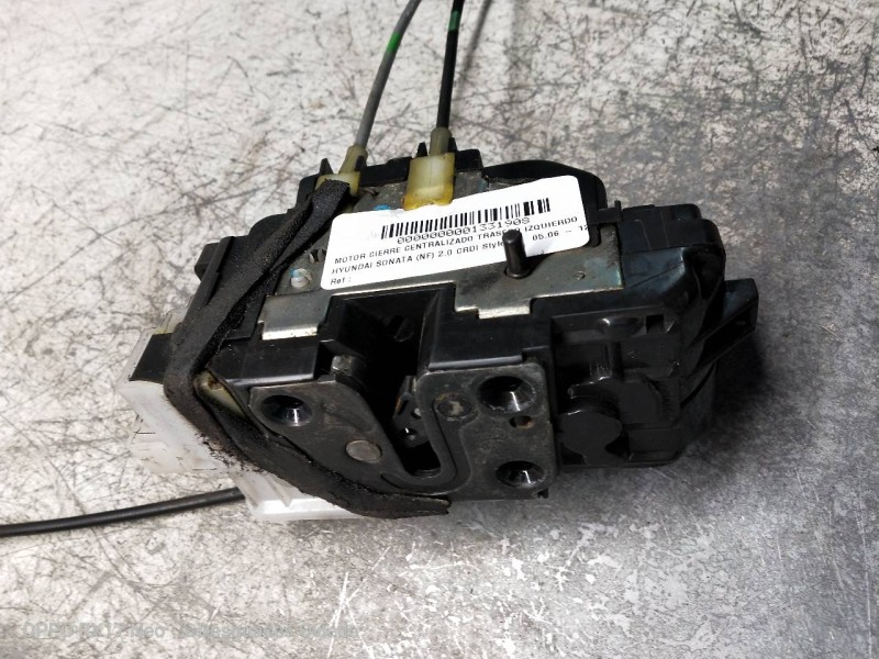 Recambio de motor cierre centralizado trasero izquierdo para hyundai sonata (nf) 2.0 crdi style referencia OEM IAM   4P