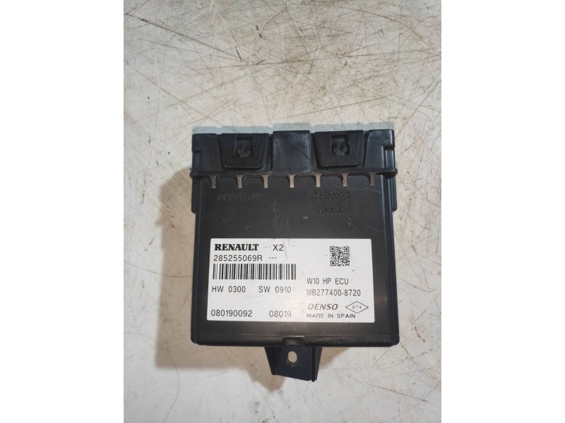 Recambio de modulo electronico para renault zoe limited referencia OEM IAM 285255069R MB2774008720 