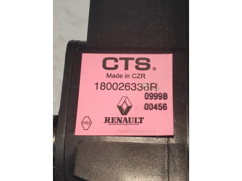 Recambio de potenciometro pedal para renault zoe limited referencia OEM IAM 180026336R  