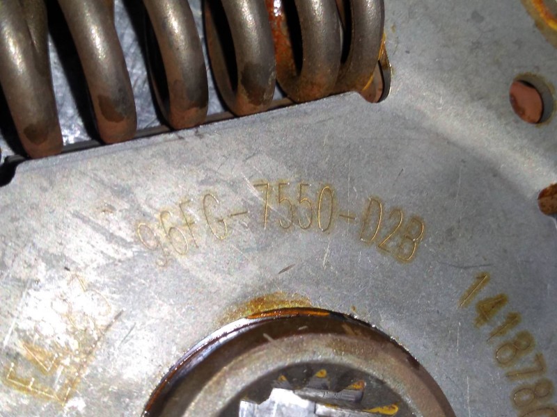 Recambio de kit embrague para ford fiesta courier familiar referencia OEM IAM 96FG7563D2B 96FG7550D2B 