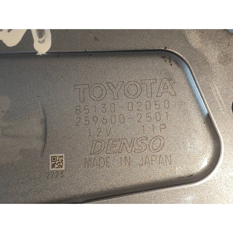 Recambio de motor limpia trasero para toyota auris 1.8 16v cat (híbrido) referencia OEM IAM 8513002050 2596002501 