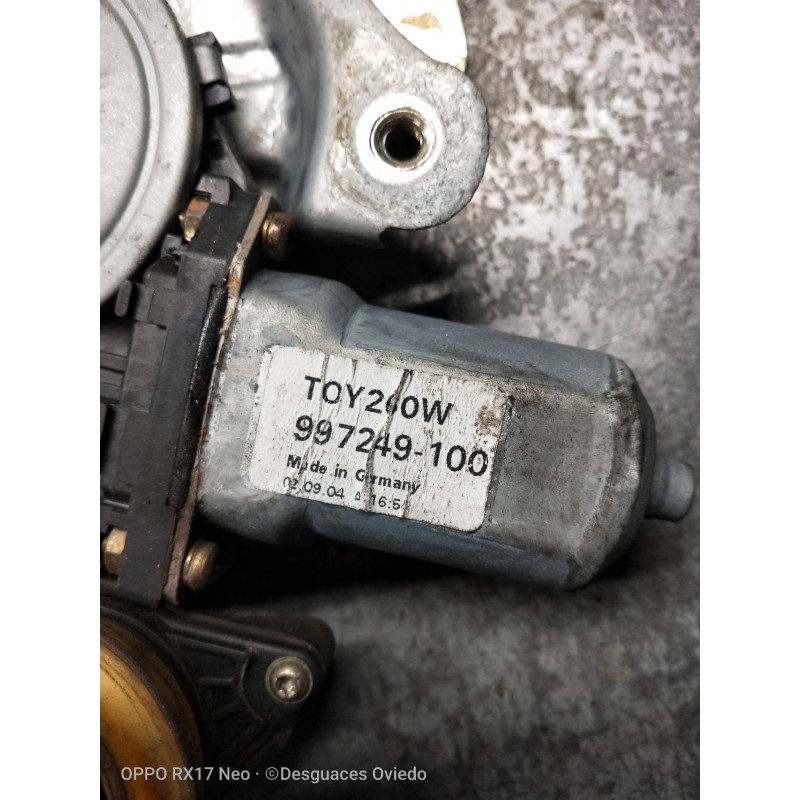 Recambio de elevalunas trasero izquierdo para toyota corolla verso (r1) 2.0 d-4d sol referencia OEM IAM 997249100  5P