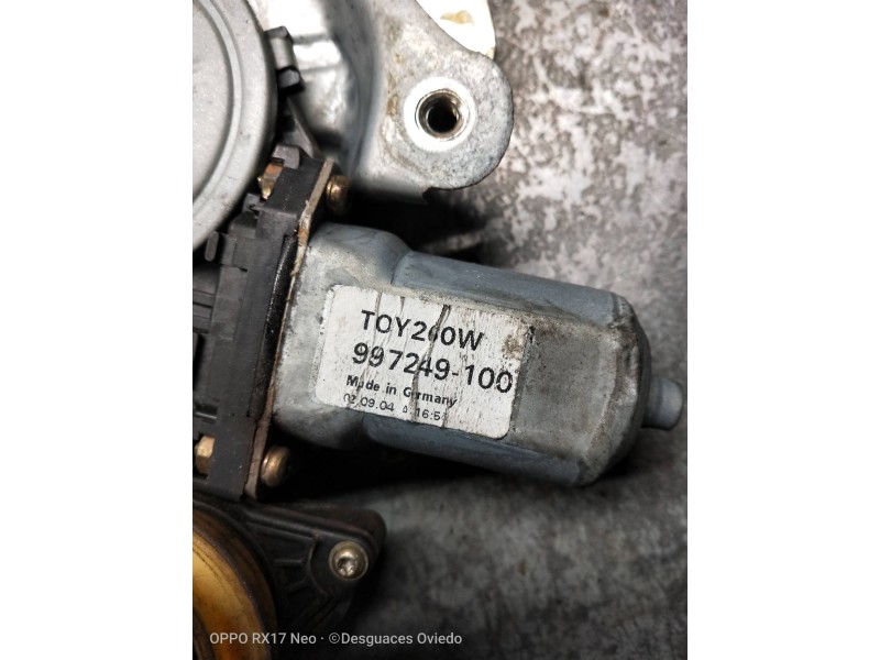 Recambio de elevalunas trasero izquierdo para toyota corolla verso (r1) 2.0 d-4d sol referencia OEM IAM 997249100  5P