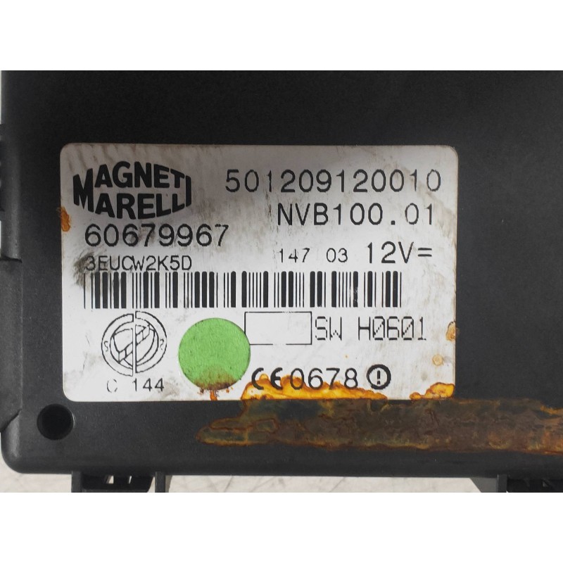 Recambio de modulo electronico para lancia thesis (115) 3.0 v6 24v cae emblema referencia OEM IAM 60679967 501209120010 