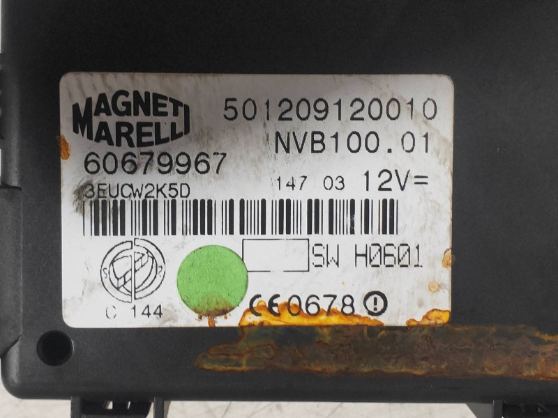 Recambio de modulo electronico para lancia thesis (115) 3.0 v6 24v cae emblema referencia OEM IAM 60679967 501209120010 