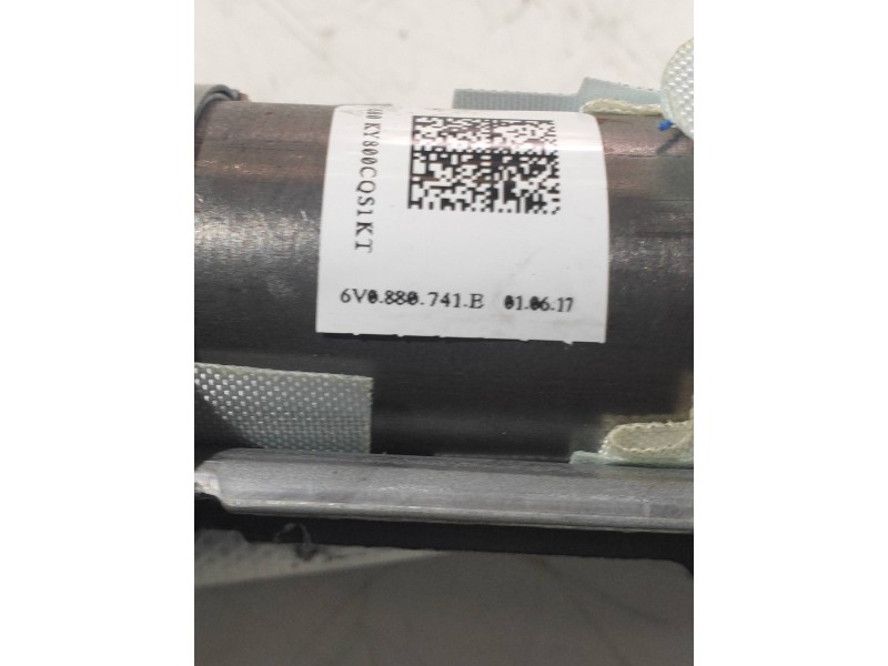 Recambio de airbag cortina delantero izquierdo para skoda fabia like referencia OEM IAM 6V0880741E  