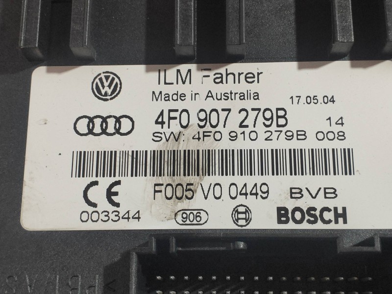 Recambio de modulo electronico para audi a6 berlina (4f2) 3.0 tdi quattro (165kw) referencia OEM IAM 4F0907279 F005V00449 