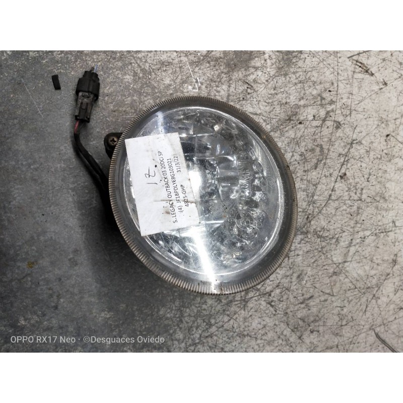 Recambio de faro antiniebla izquierdo para subaru legacy familiar/outback b13 (bp) 2.0 diesel cat referencia OEM IAM   