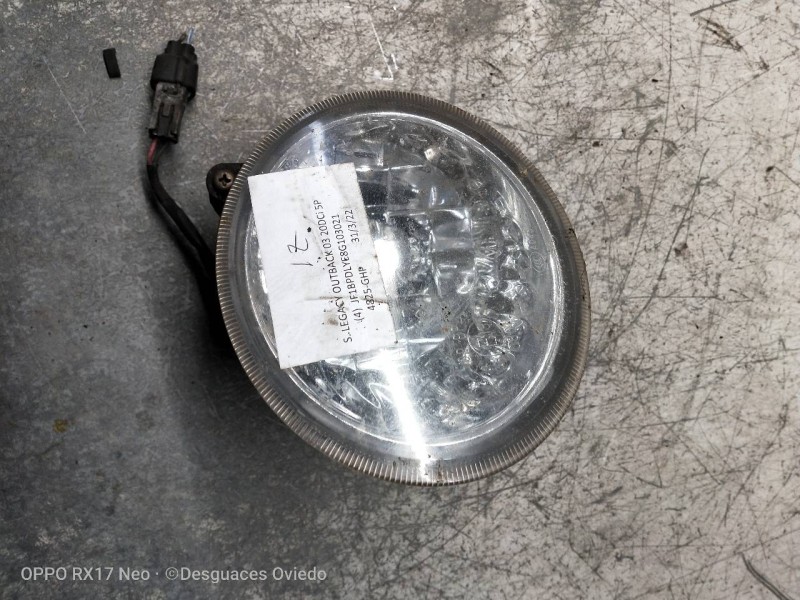 Recambio de faro antiniebla izquierdo para subaru legacy familiar/outback b13 (bp) 2.0 diesel cat referencia OEM IAM   