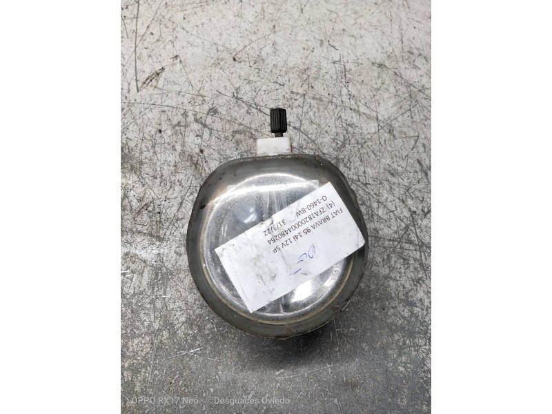 Recambio de faro antiniebla derecho para fiat brava (182) 1.4 12v s referencia OEM IAM   