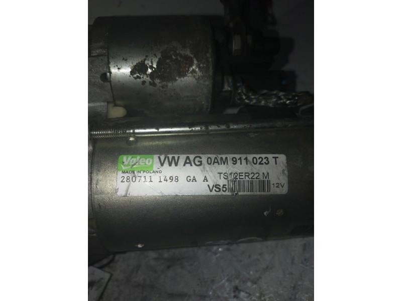 Recambio de motor arranque para seat ibiza sc (6j1) emoción referencia OEM IAM 0AM911023T TS12ER22M 