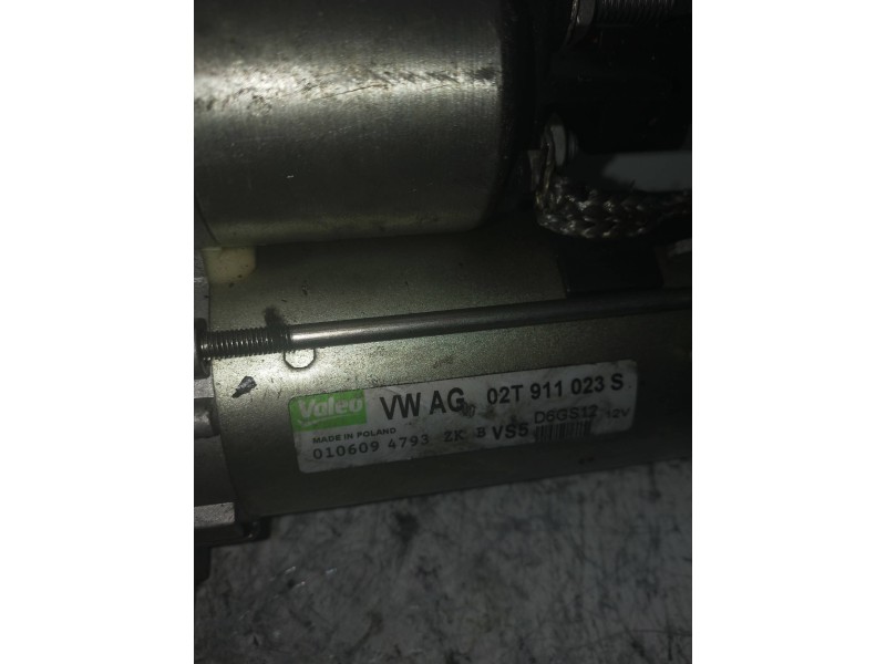 Recambio de motor arranque para seat ibiza sc (6j1) stylance / style referencia OEM IAM 02T911023S VALEOD6GS12 