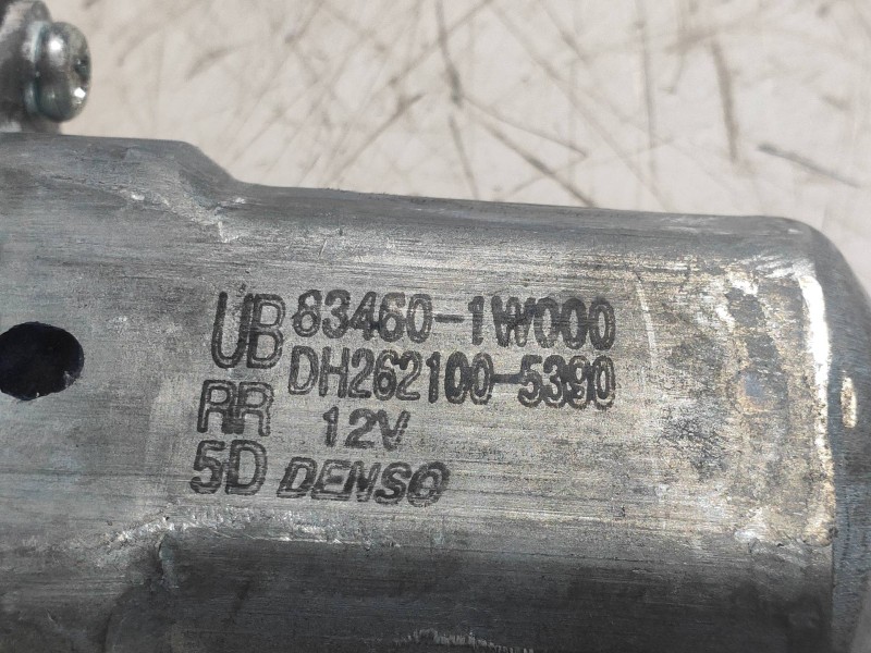 Recambio de elevalunas trasero derecho para kia rio 1.2 cat referencia OEM IAM 834601W000 DH2621005380 