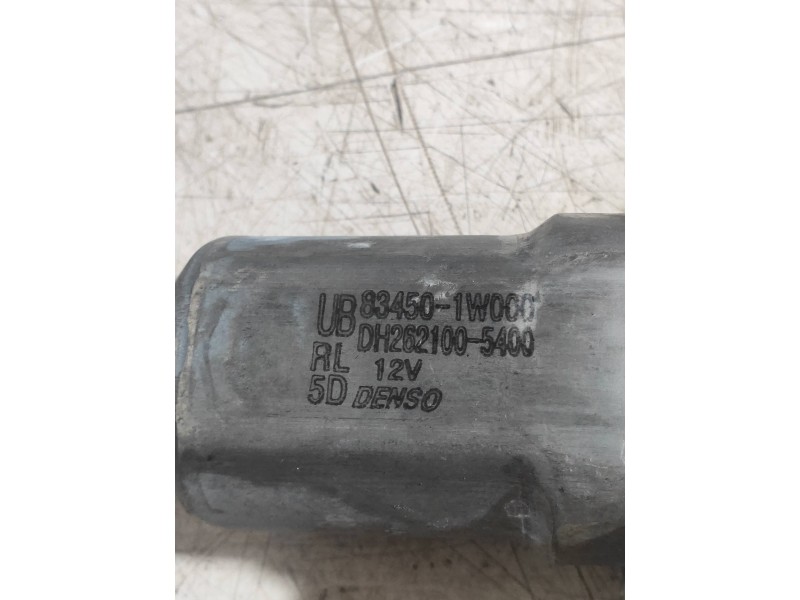 Recambio de elevalunas trasero izquierdo para kia rio 1.2 cat referencia OEM IAM 834501W000 DH2621005400 