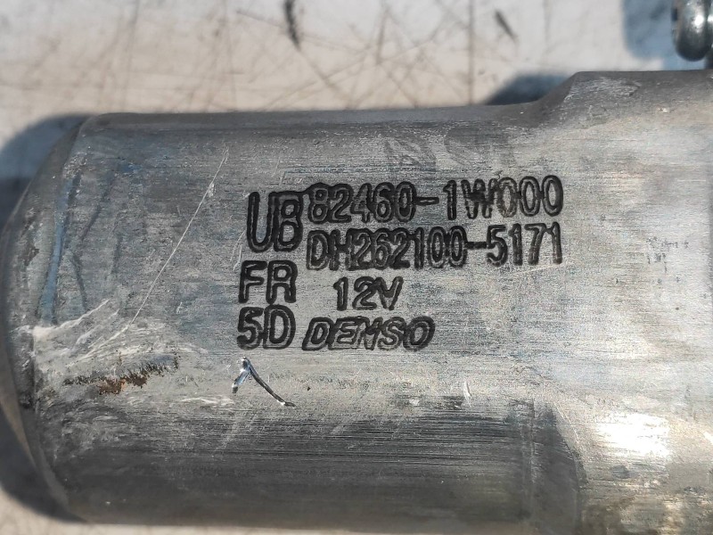 Recambio de elevalunas delantero derecho para kia rio 1.2 cat referencia OEM IAM 824601W000 DH2621005171 