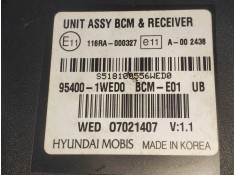 Recambio de modulo electronico para kia rio 1.2 cat referencia OEM IAM 954001WED0   2