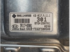 Recambio de centralita motor uce para kia rio 1.2 cat referencia OEM IAM 9001140988 3911703001 8724250701 2