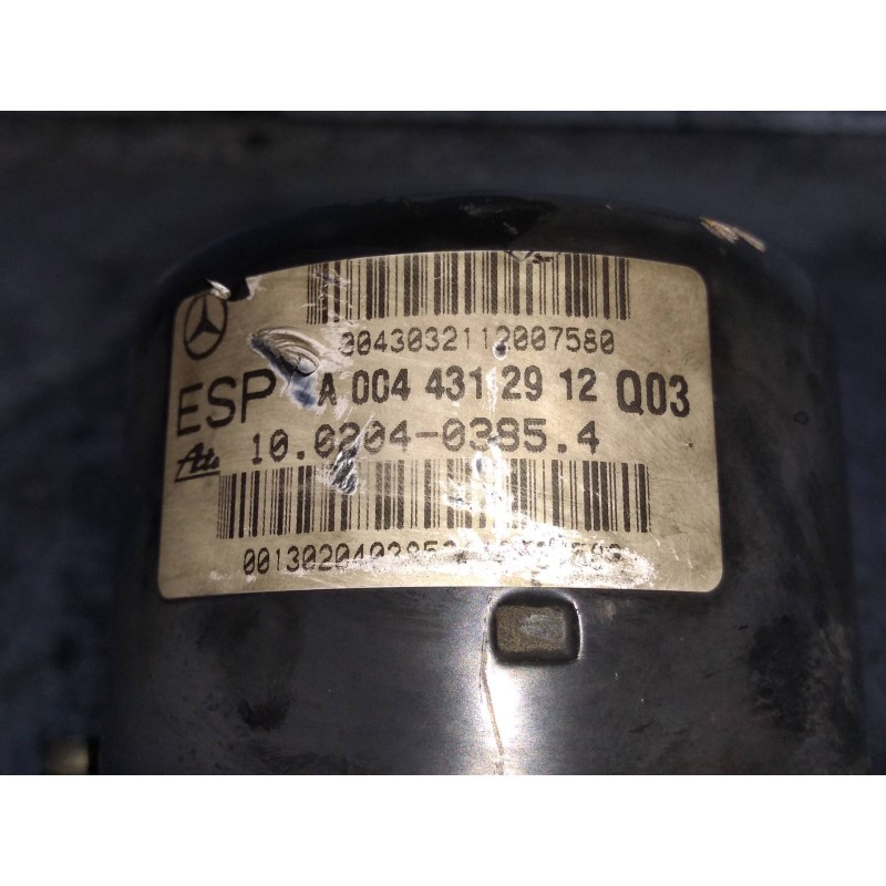 Recambio de abs para mercedes clase c (w203) familiar c 180 t compressor (203.246) referencia OEM IAM 10092515413 A0325459132 10
