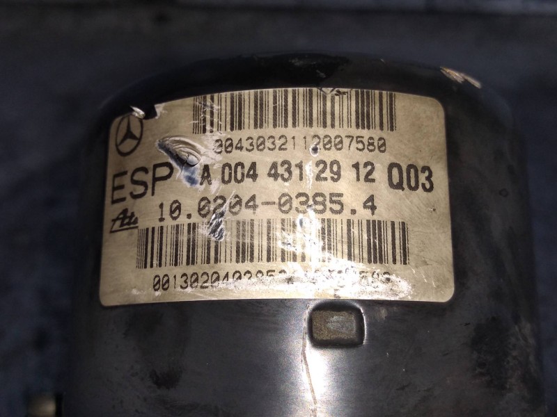 Recambio de abs para mercedes clase c (w203) familiar c 180 t compressor (203.246) referencia OEM IAM 10092515413 A0325459132 10