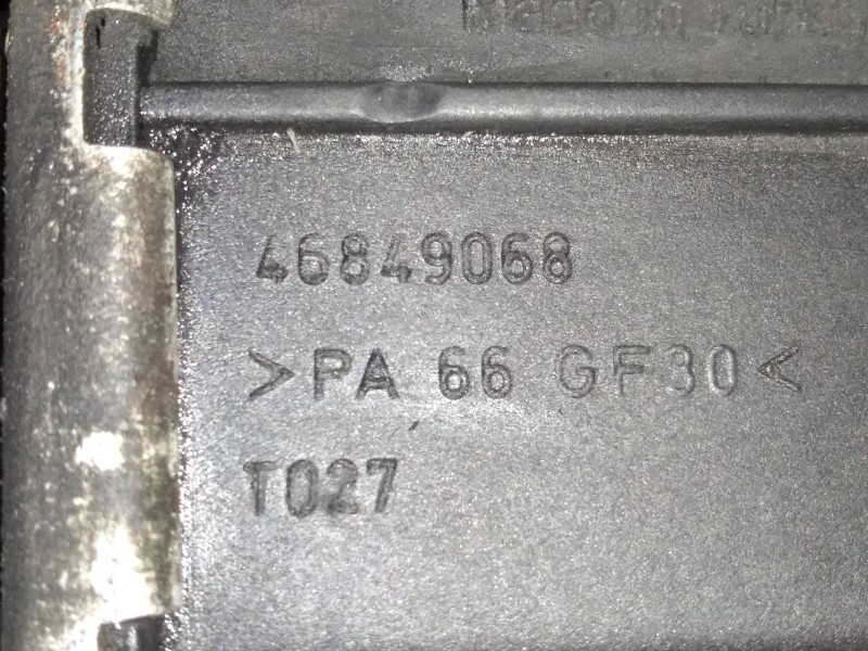 Recambio de intercooler para fiat doblo cargo (223) 1.3 jtd referencia OEM IAM 46849068  