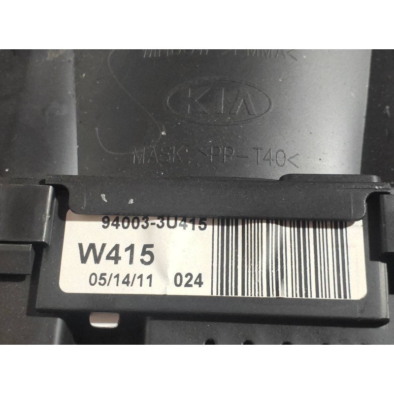 Recambio de cuadro instrumentos para kia sportage concept 4x2 referencia OEM IAM 940033U415  