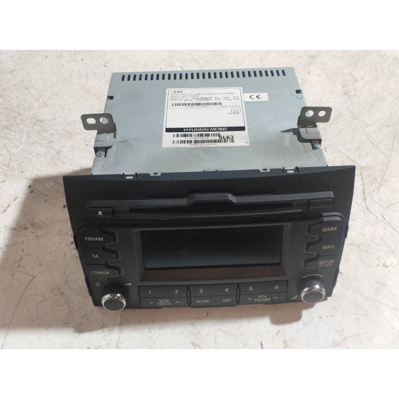 Recambio de sistema audio / radio cd para kia sportage concept 4x2 referencia OEM IAM 961603U230WH  