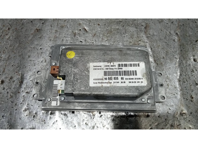 Recambio de pantalla multifuncion para citroen c5 berlina business referencia OEM IAM 9666280680 A2C53333326 