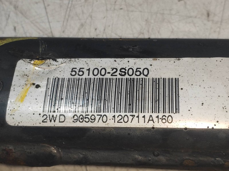 Recambio de brazo suspension superior trasero izquierdo para kia sportage concept 4x2 referencia OEM IAM 551002S050  