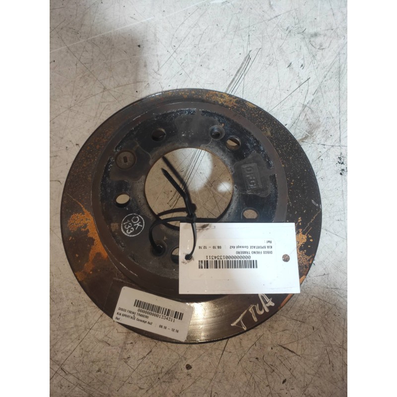 Recambio de disco freno trasero para kia sportage concept 4x2 referencia OEM IAM   