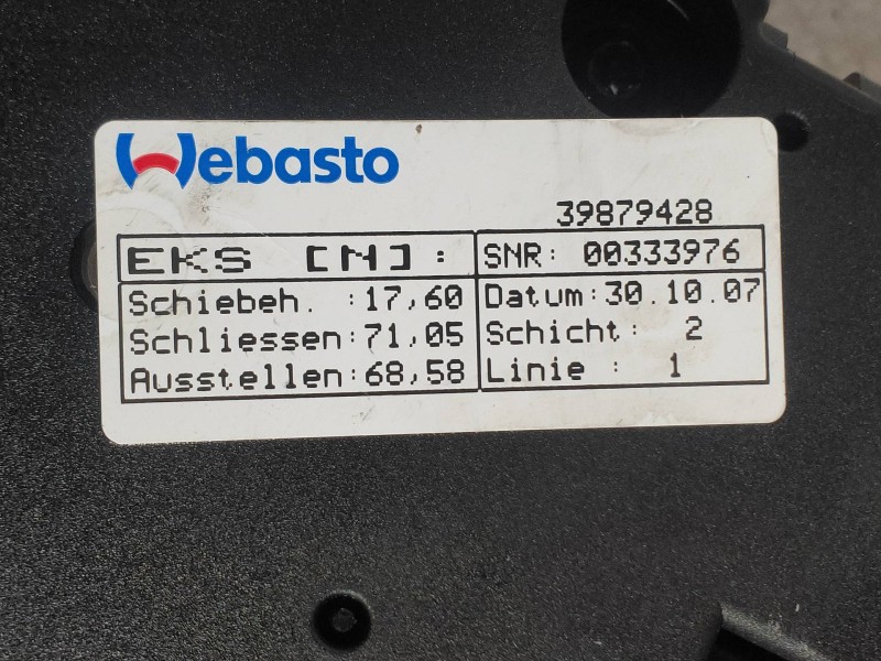 Recambio de techo electrico para volvo v70 familiar kinetic referencia OEM IAM 1713781C 39879428 00333976