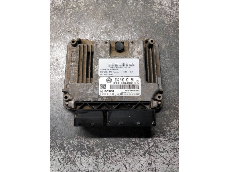 Recambio de centralita motor uce para seat leon (1p1) emocion referencia OEM IAM 0281014581 03G906021SH 03G906021