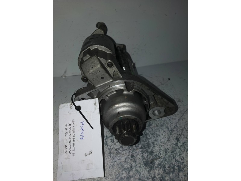 Recambio de motor arranque para seat leon (1p1) 1.4 16v tsi referencia OEM IAM 02Z911023G VALEO 