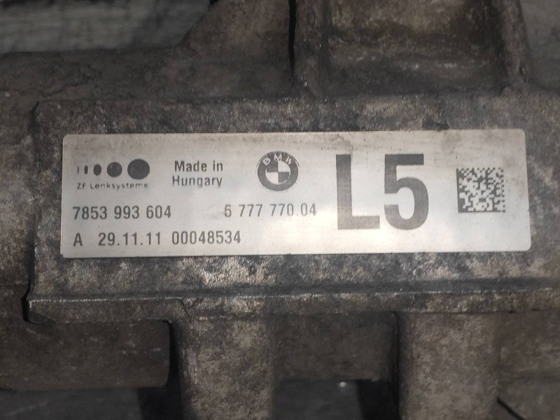 Recambio de cremallera direccion para bmw serie 5 touring (f11) 530d xdrive referencia OEM IAM 677777004 7853993604 7853501405