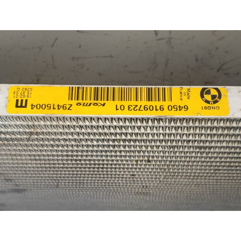 Recambio de condensador / radiador aire acondicionado para bmw serie 5 touring (f11) 530d xdrive referencia OEM IAM 64509109723 