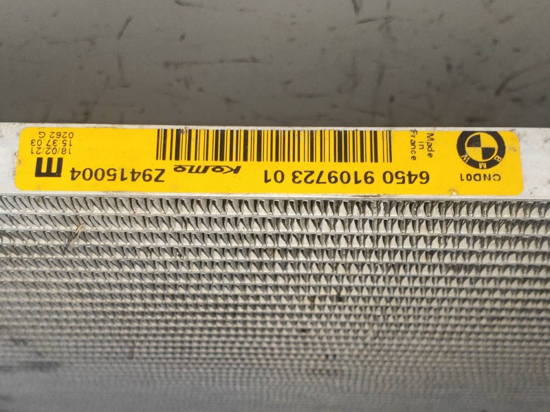 Recambio de condensador / radiador aire acondicionado para bmw serie 5 touring (f11) 530d xdrive referencia OEM IAM 64509109723 