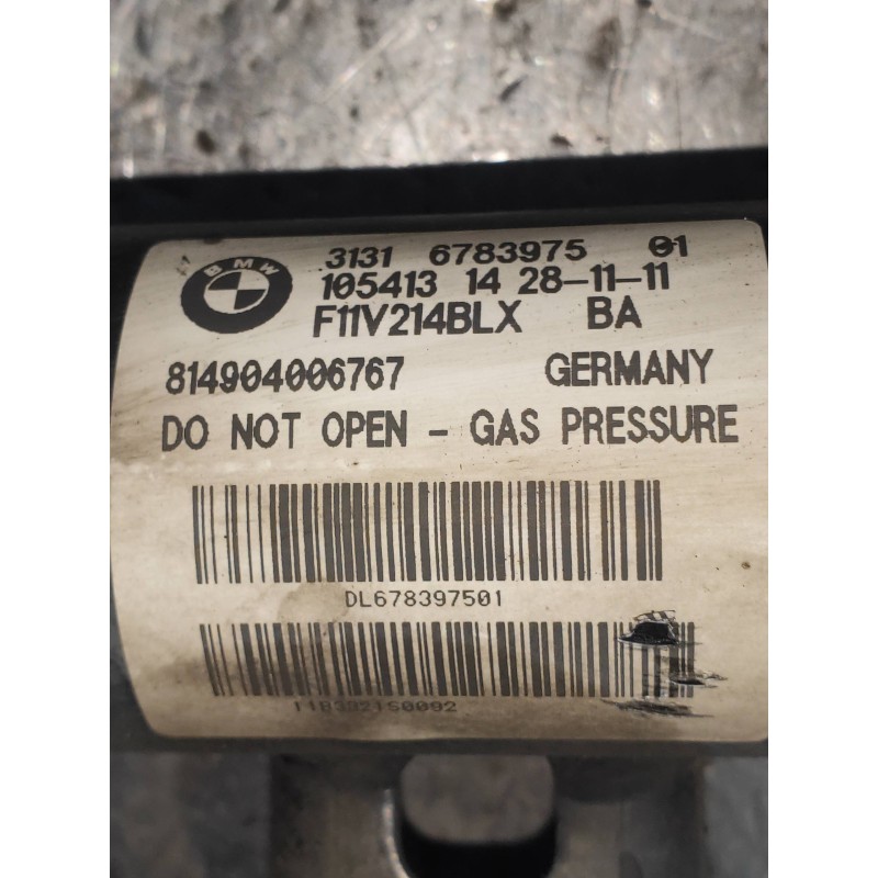 Recambio de amortiguador delantero izquierdo para bmw serie 5 touring (f11) 530d xdrive referencia OEM IAM 31316783975  