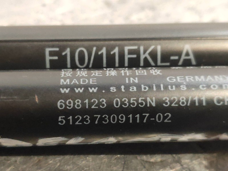 Recambio de amortiguadores capo para bmw serie 5 touring (f11) 530d xdrive referencia OEM IAM 51237309117  