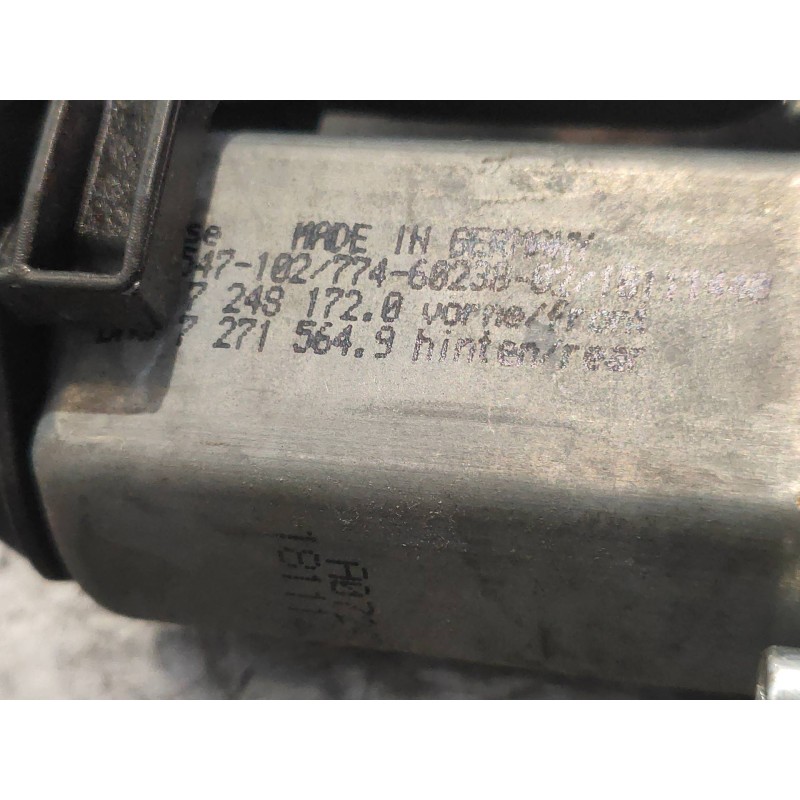 Recambio de elevalunas trasero derecho para bmw serie 5 touring (f11) 530d xdrive referencia OEM IAM 7182122F10S 71826149F10E 72