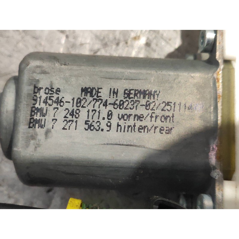 Recambio de elevalunas delantero izquierdo para bmw serie 5 touring (f11) 530d xdrive referencia OEM IAM 7227129F18S 71821819F10